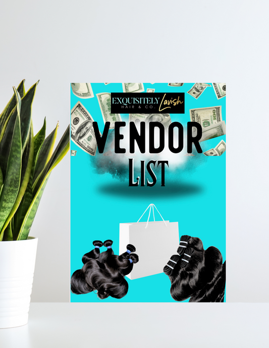 Vendors List/Planner